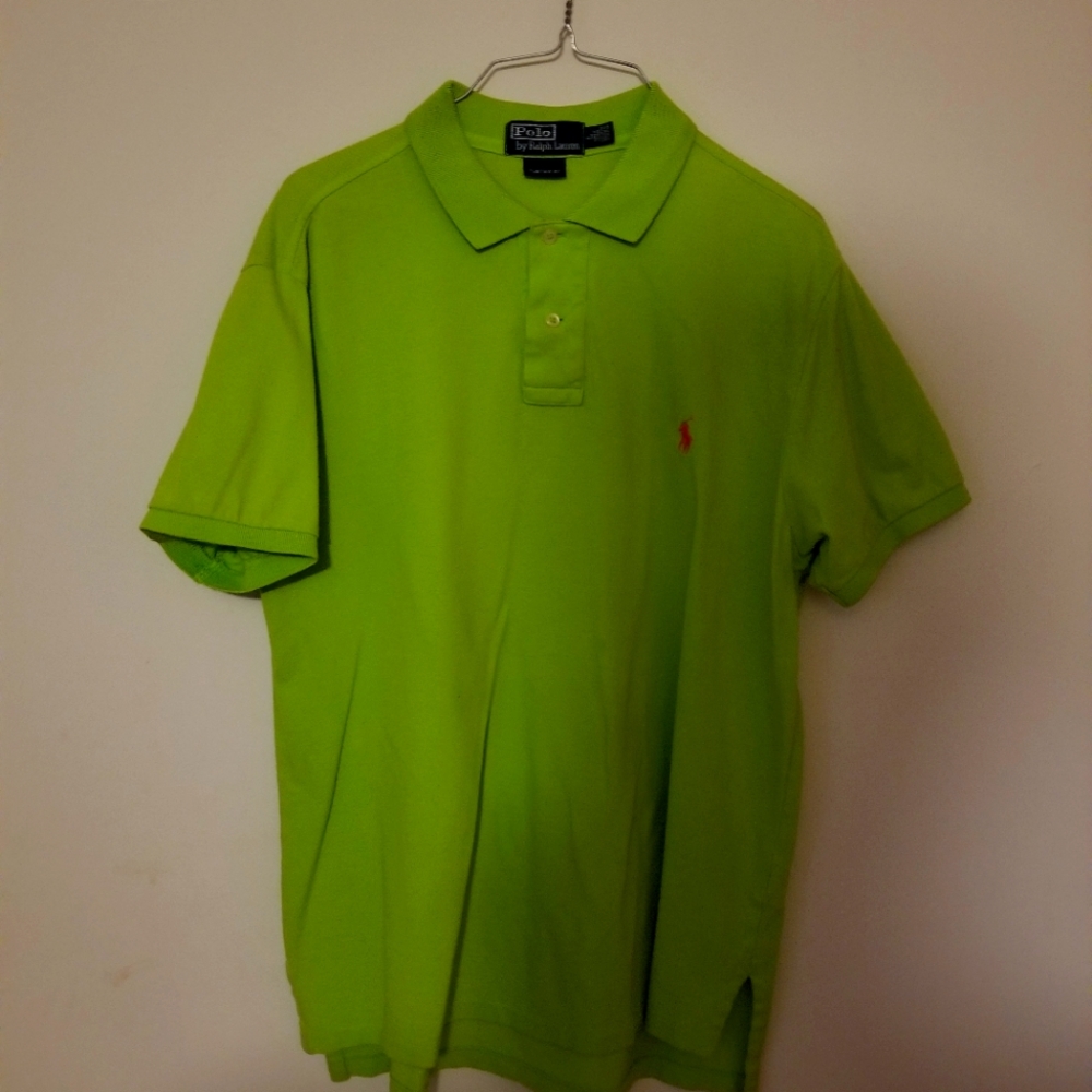 Lime Green Ralph Lauren Polo Shirt